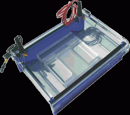 Electrophoresis chamber midi large bufferflow